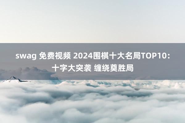 swag 免费视频 2024围棋十大名局TOP10：十字大突袭 缠绕奠胜局
