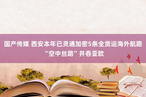 国产传媒 西安本年已灵通加密5条全货运海外航路 “空中丝路”并吞亚欧