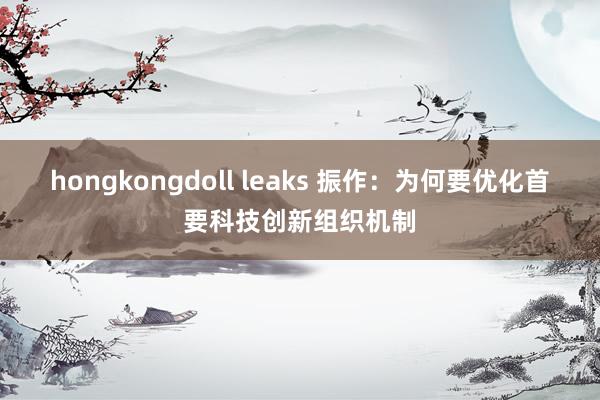 hongkongdoll leaks 振作：为何要优化首要科技创新组织机制